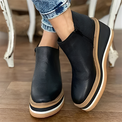 Lyana - Damskie zimowe buty na zamek