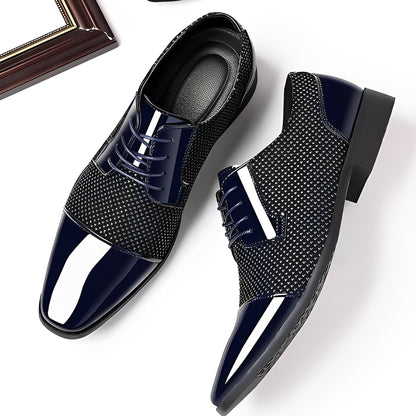 Trenton - Stylowe męskie buty skórzane na specjalne okazje