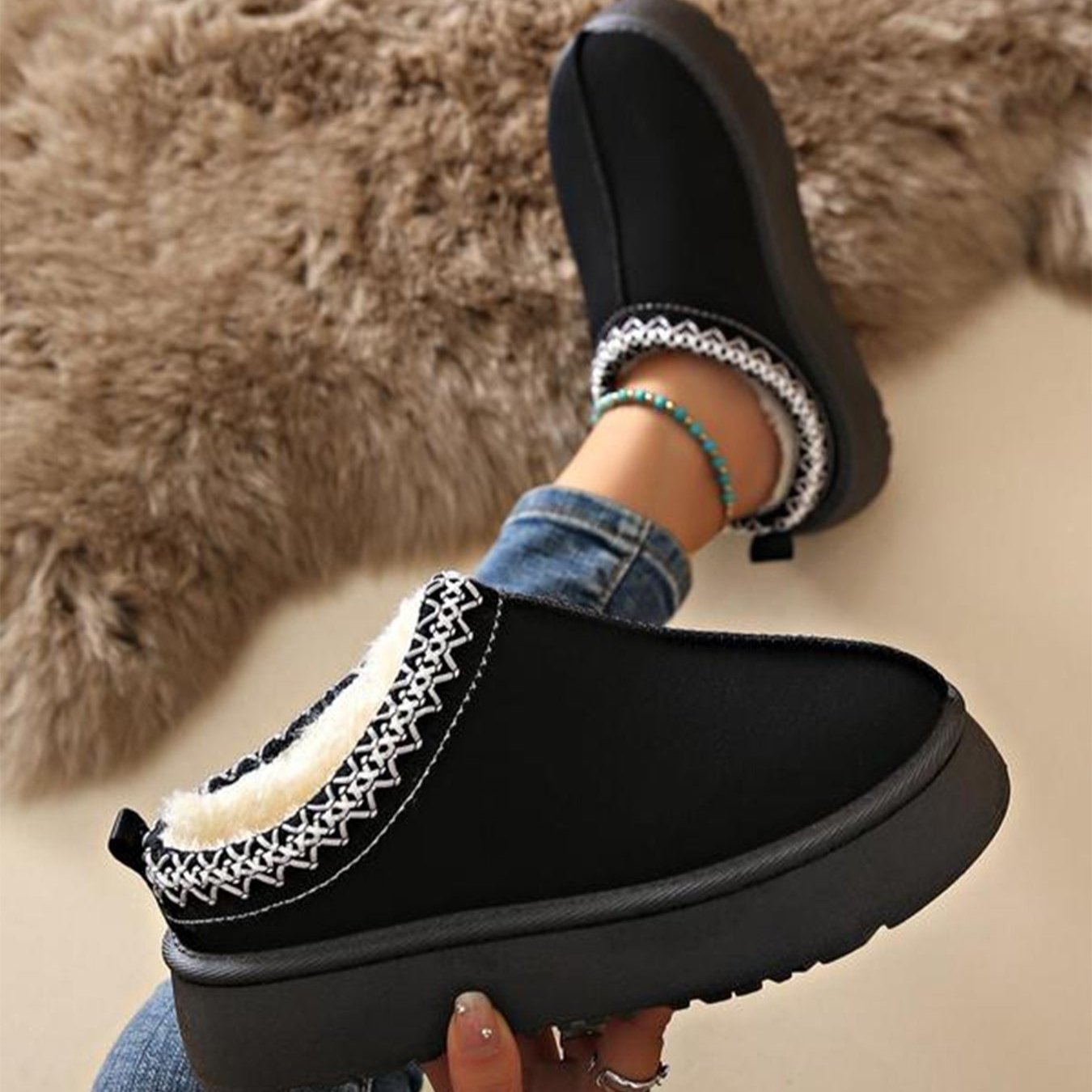 Audrey – Modne Zimowe Buty Muffin