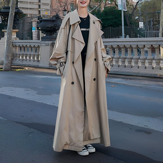 Dorothy - Modny duży trencz dla kobiet