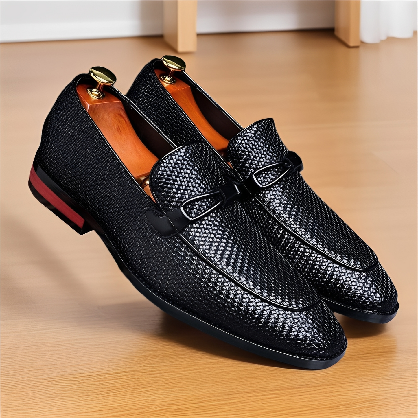 Phillip - Stylowe buty oxford-slipper dla mężczyzn do pracy