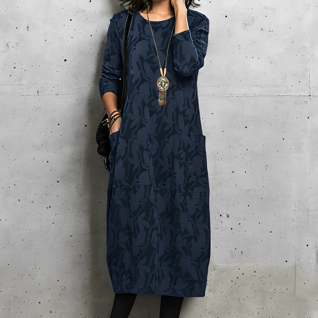 Abdelaine - Stylowa zimowa sukienka damska