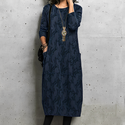 Abdelaine - Stylowa zimowa sukienka damska