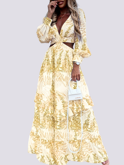 Katy - Wygodna sukienka z długim rękawem dla kobiet