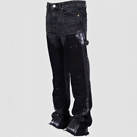 Charles - Stylowe dżinsy z rozszerzanymi nogawkami dla mężczyzn