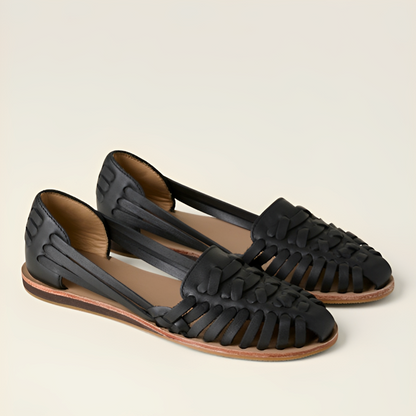 Gloria - Luźne retro-sandały dla kobiet