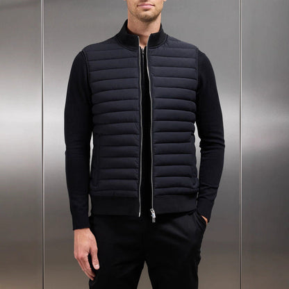 Joel - Męska lekka kamizelka pikowana