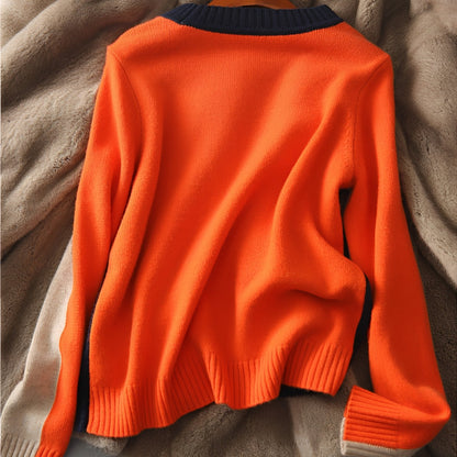 Allie - Stylowy kobiecy sweterek w paski