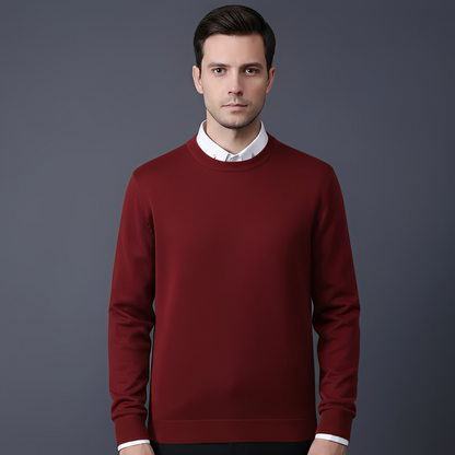 Eren - Ciepły i komfortowy męski sweter z wełny