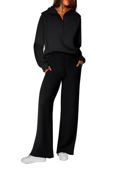 Cécile - Sweter i spodnie komfortowe dla kobiet Zestaw