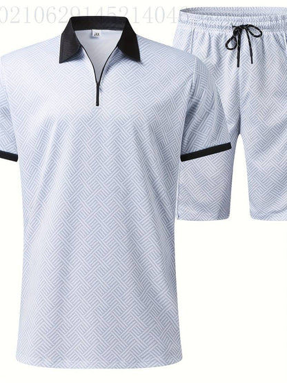 Theodore - Dwuczęściowy zestaw dla mężczyzn, wygodny casual