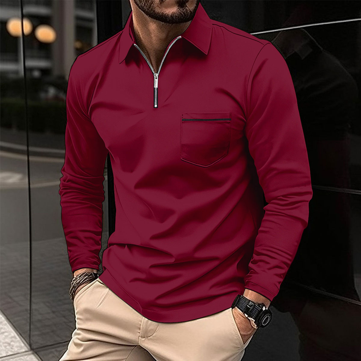 Romeo – Polo z Długim Rękawem