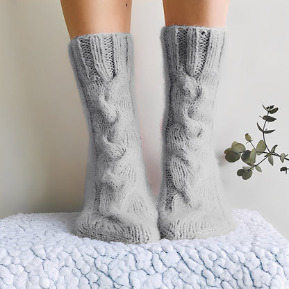 Dorothy - Ciepłe wełniane skarpety dla pań