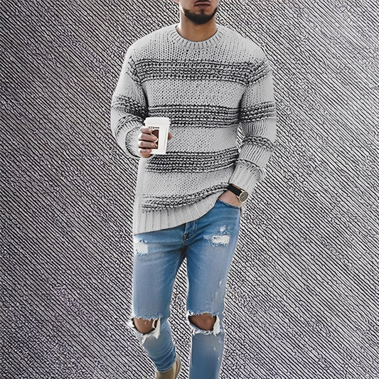 Kenzo - Męski sweter w pasy