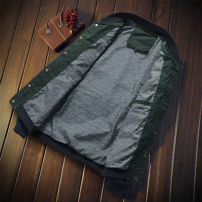 Jenson - Współczesna bomberka z paskami dla mężczyzn