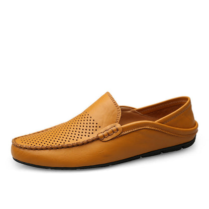 Edric - Eleganckie, wygodne skórzane mokasyny dla panów