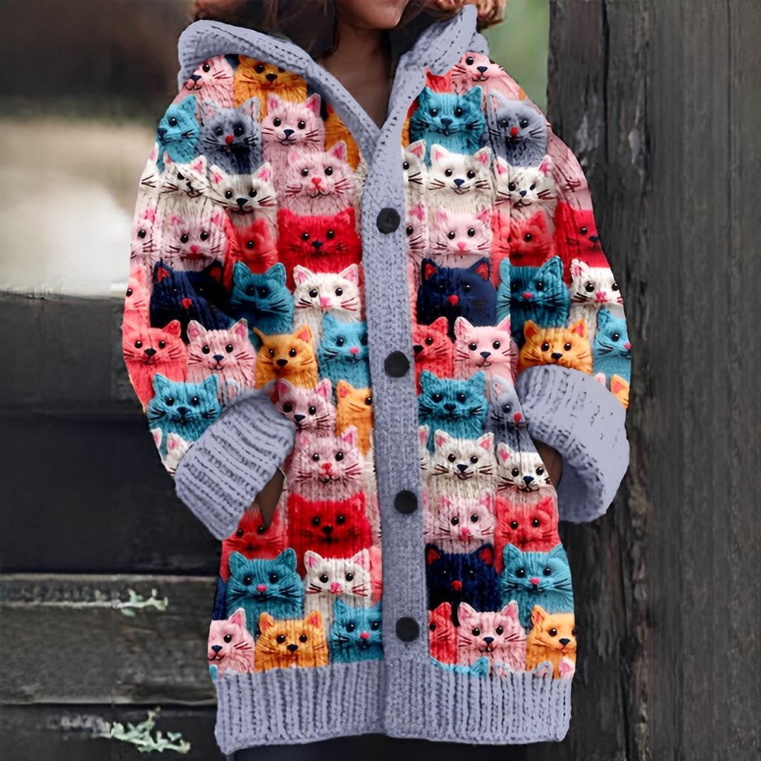 Dionela - Stylowy i ciepły kardigan dla kobiet