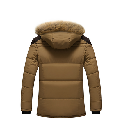 Shawn - Modna męska kurtka z odpinanym kapturem