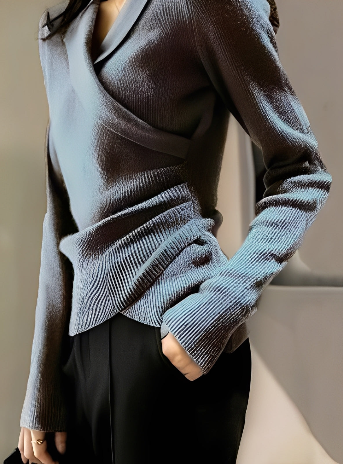 Kaelee - Klasyczny, ciepły damski sweter