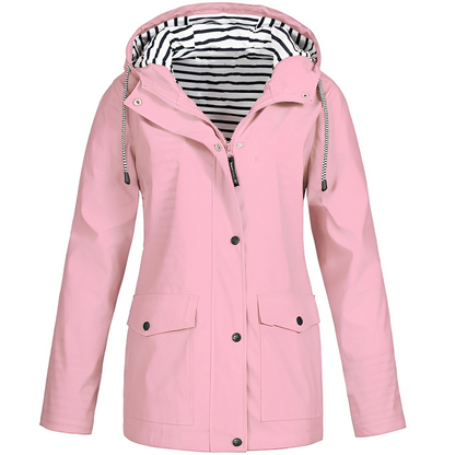 Charlyne - Wodoodporna i przeciwdeszczowa kurtka damska