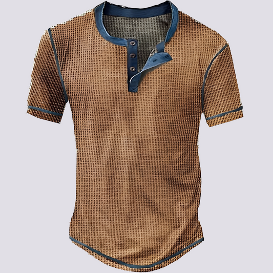 Franklin - Koszula casual z krótkimi rękawami dla mężczyzn