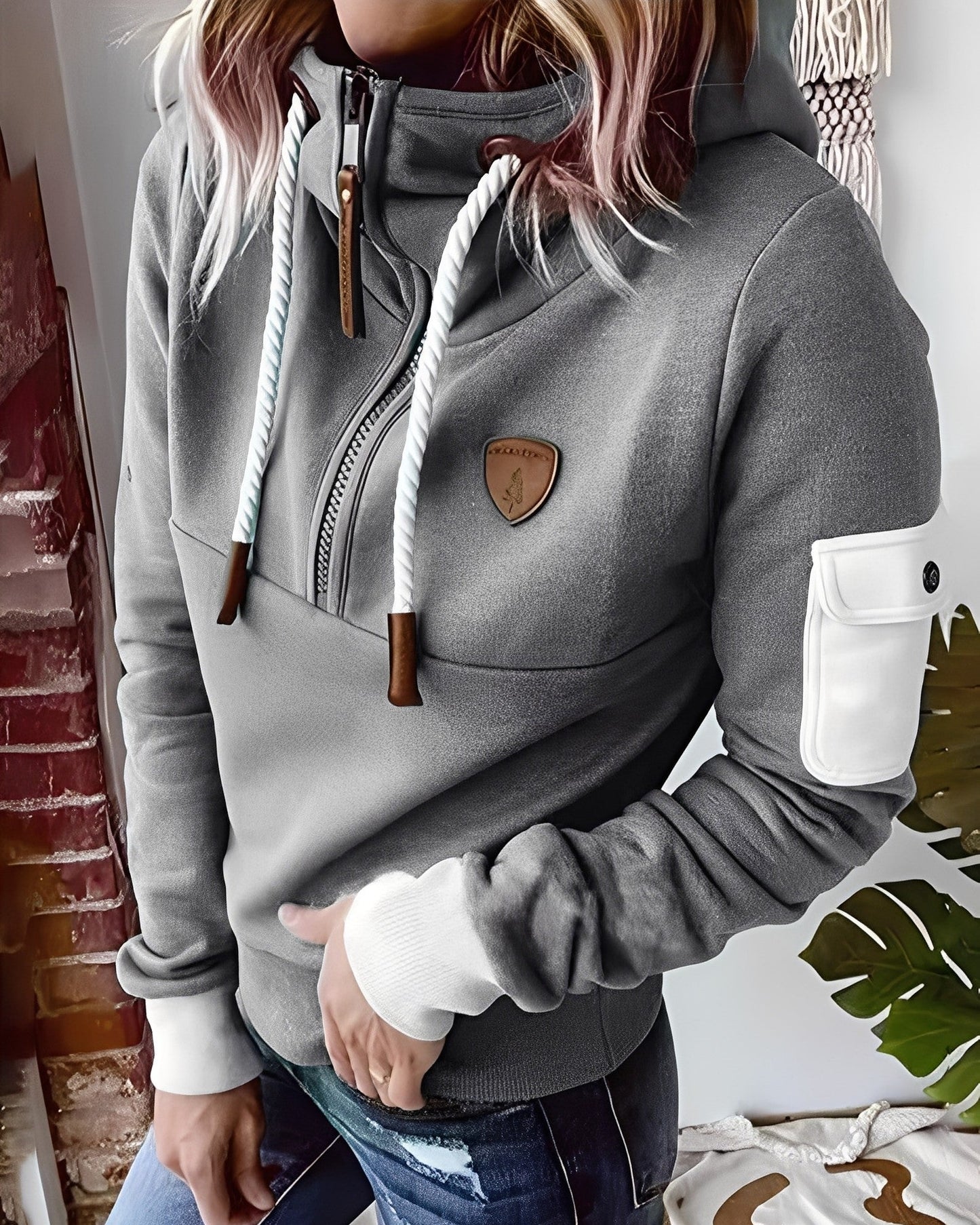 Pauline - Stylowy, wielofunkcyjny sweter dla kobiet