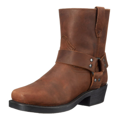 Elsdon - Klasyczne krótkie męskie buty ze skóry