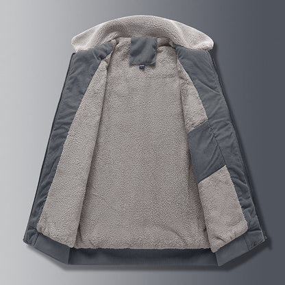 Justin - Męska kurtka retro z grubego sztruksu