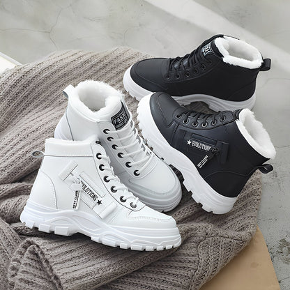 Jazmine - Stylowe damskie pluszowe buty