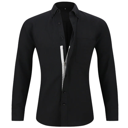 Eugene - Formalna, niegniotąca się koszula dla mężczyzn