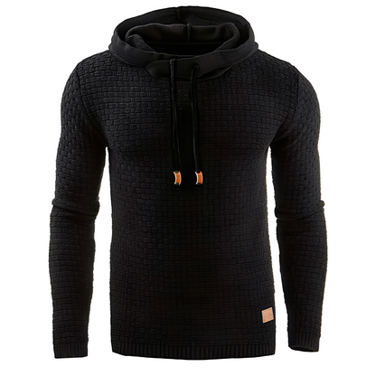 Karson - Swobodna Slim-Fit Sportowa Bluza z Kapturem dla Mężczyzn