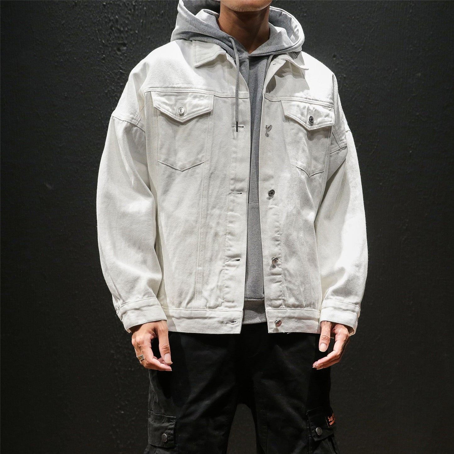 Jake - Męska kurtka jeansowa w nowoczesnym stylu