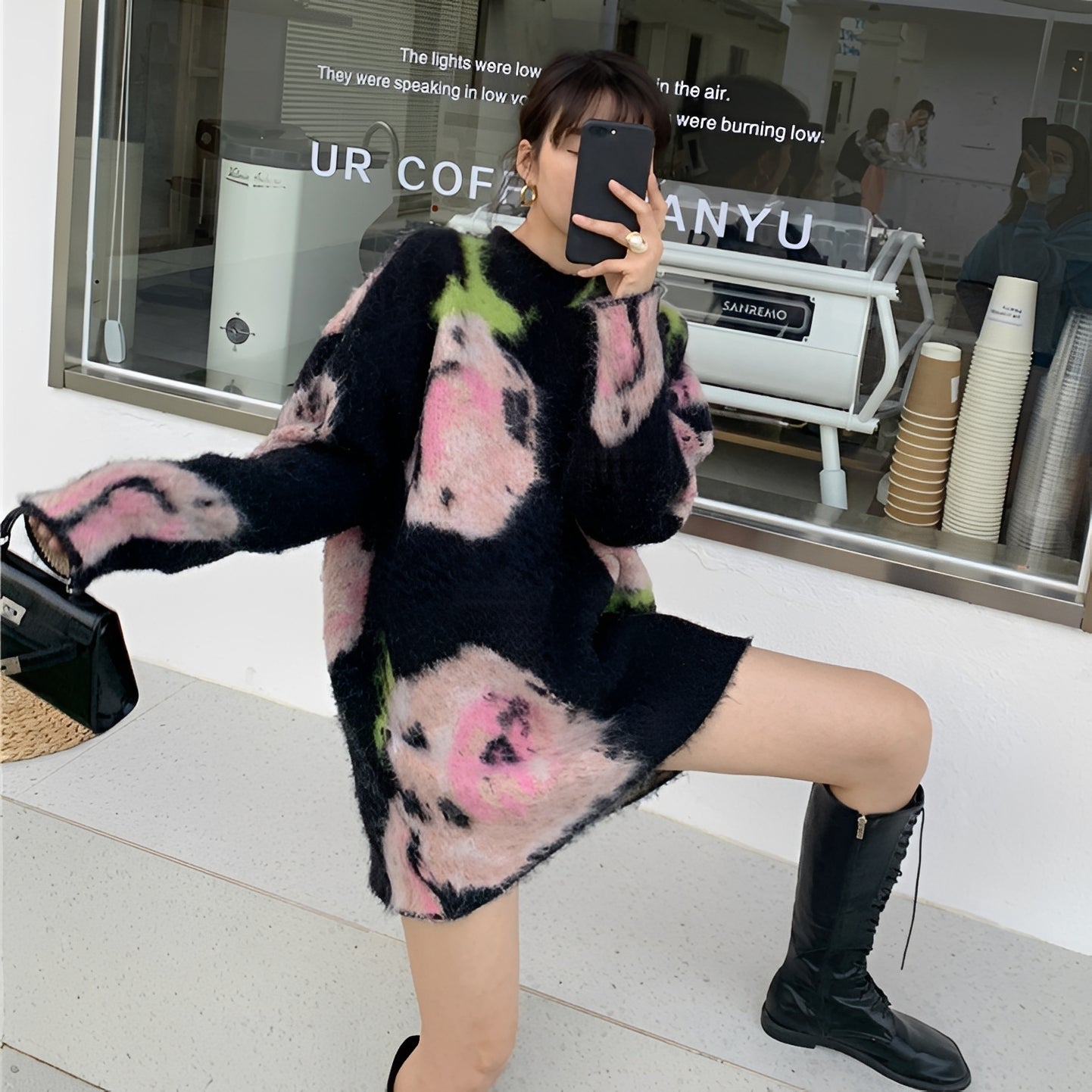 Hanna - Stylowa sukienka dzianinowa dla kobiet