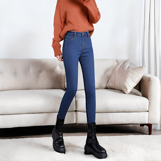 Betty - Termoaktywne, ciepłe jeansy skinny dla kobiet