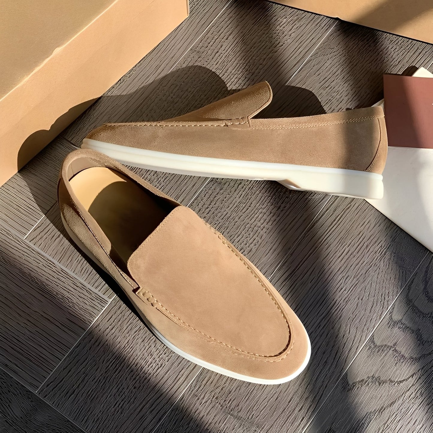 Diggory - Eleganckie męskie płaskie buty