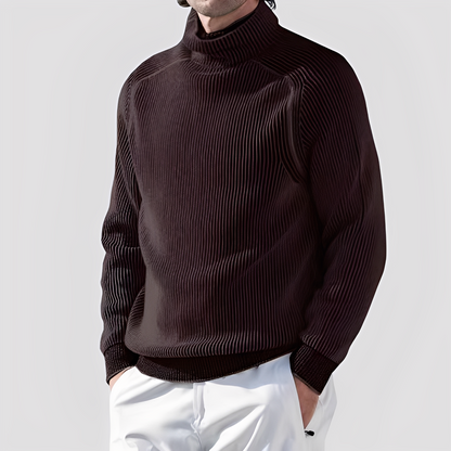 Chadwick - Męski golf z wełny, stylowy i ciepły