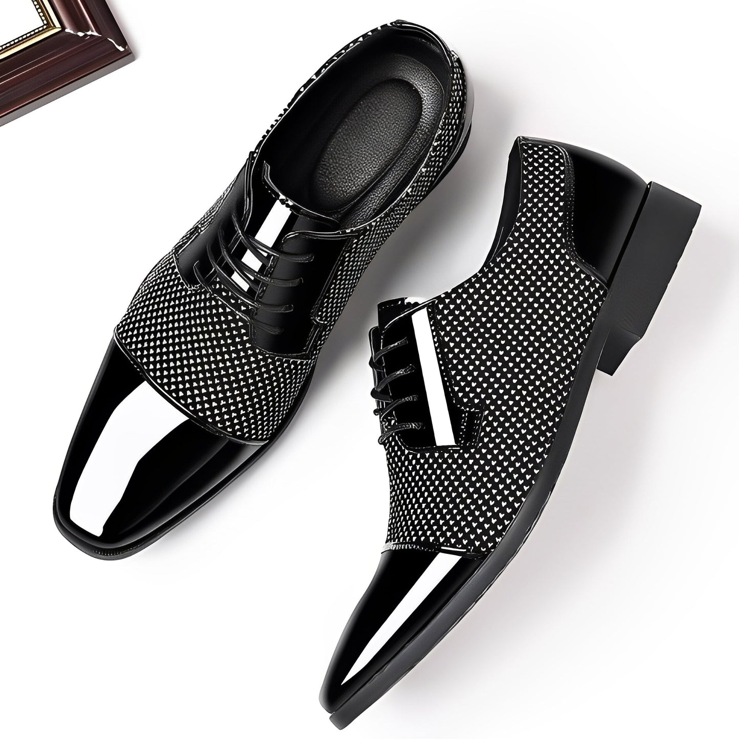 Trenton - Stylowe męskie buty skórzane na specjalne okazje