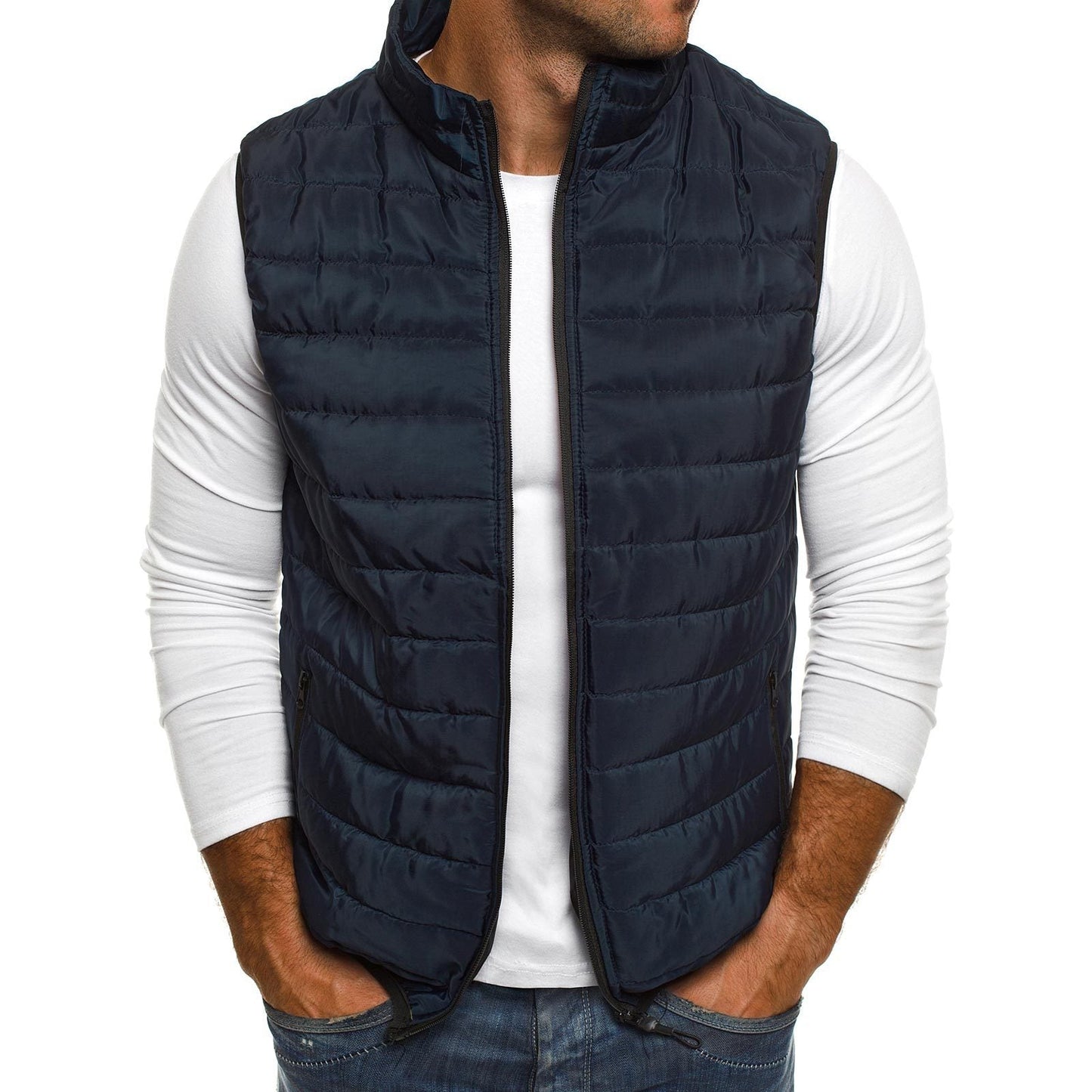 Keith - Stylowy płaszcz bodywarmer-shell dla mężczyzn