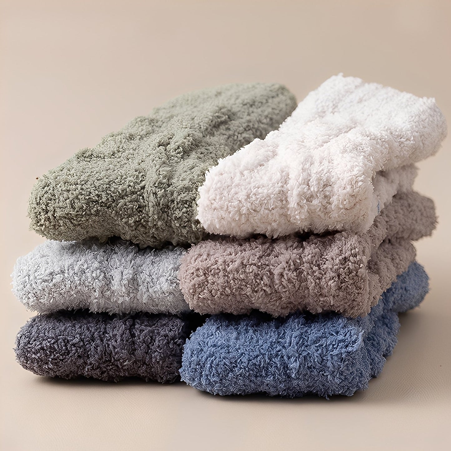 Neely - Skarpety uniwersalne z ciepłego weluru-fleece