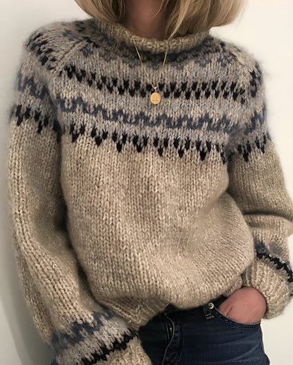 Layne - Modny golfowy sweter dla kobiet