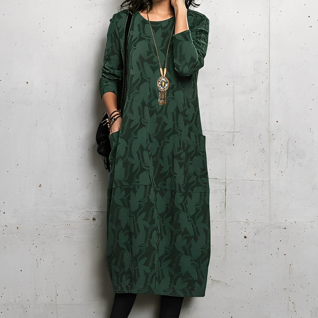 Abdelaine - Stylowa zimowa sukienka damska