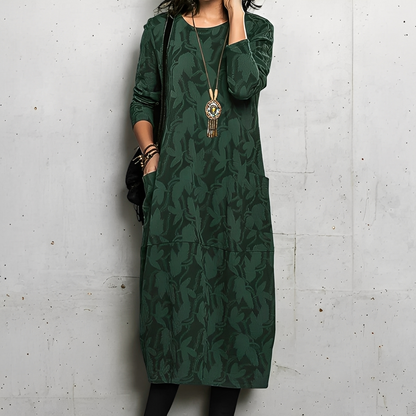 Abdelaine - Stylowa zimowa sukienka damska