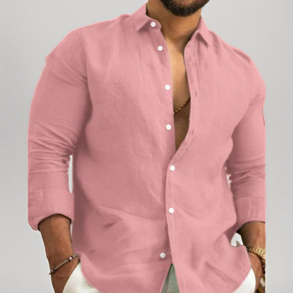 Kurt - Elegancka męska koszula z długim rękawem