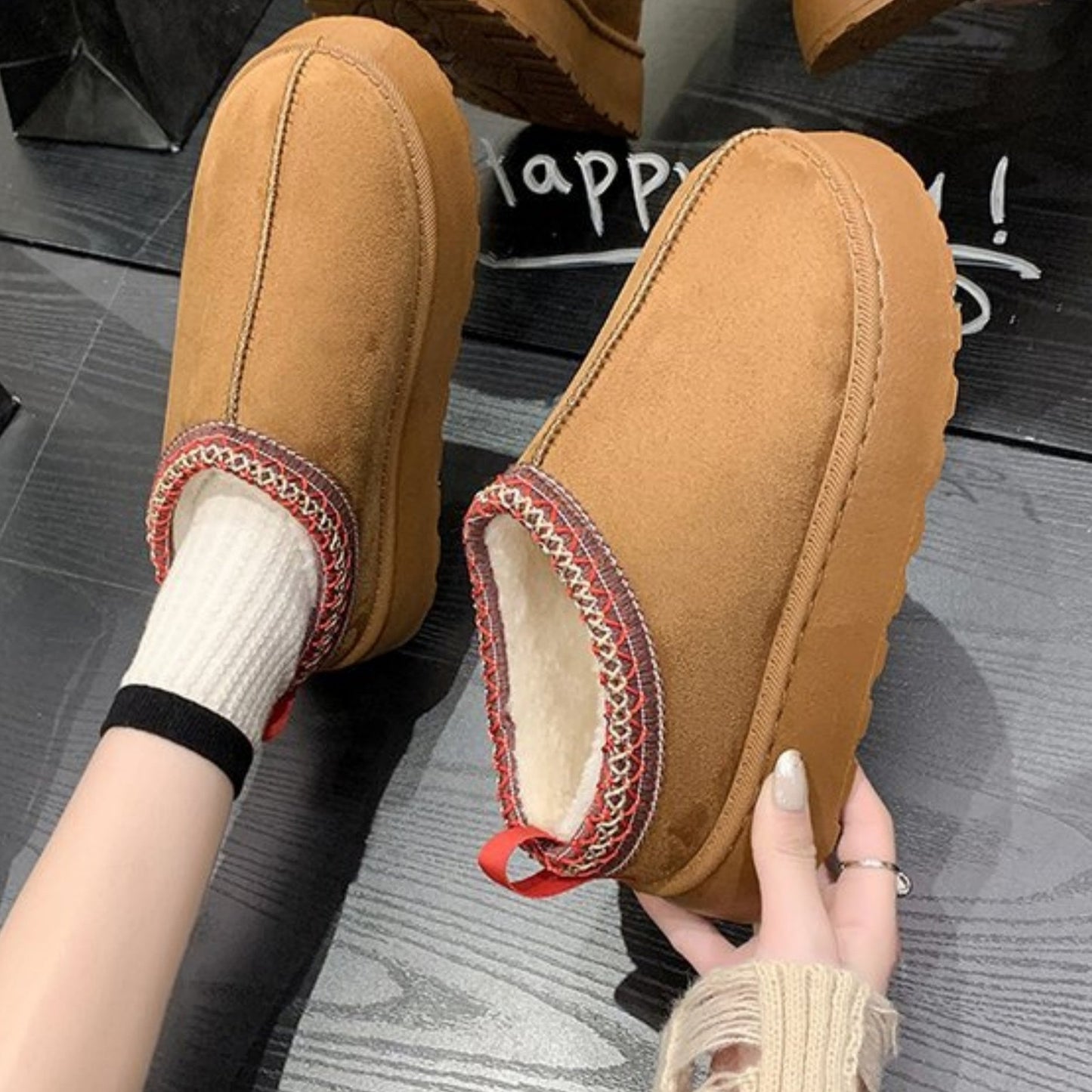 Audrey – Modne Zimowe Buty Muffin