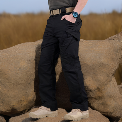 Matteo - Męskie spodnie cargo w wersji taktycznej z prostą nogawką
