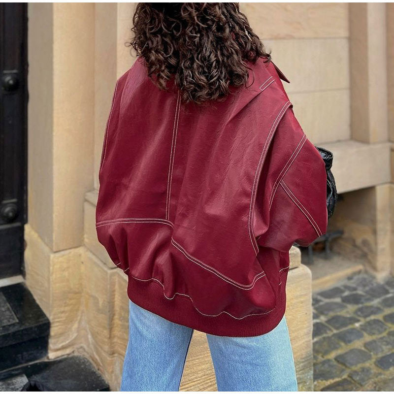 Jaidyn - Oversized-bomberka dla kobiet