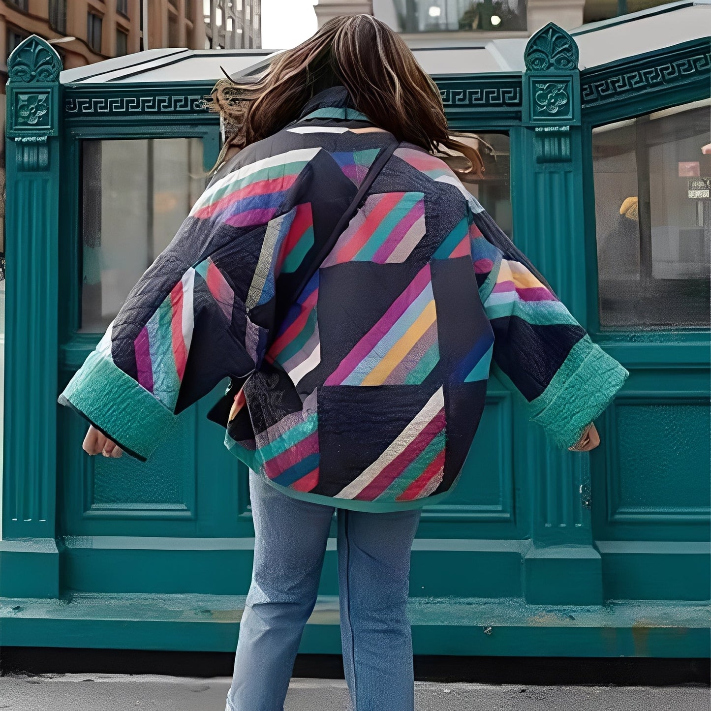 Ellen - Stylowa damska retro kurtka