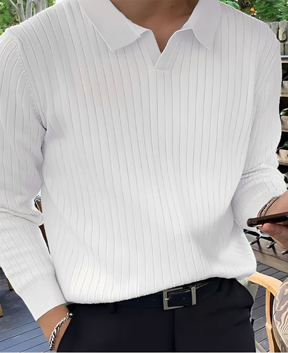 Hector - Męski Sweter Slim-Fit w Klasycznym Stylu