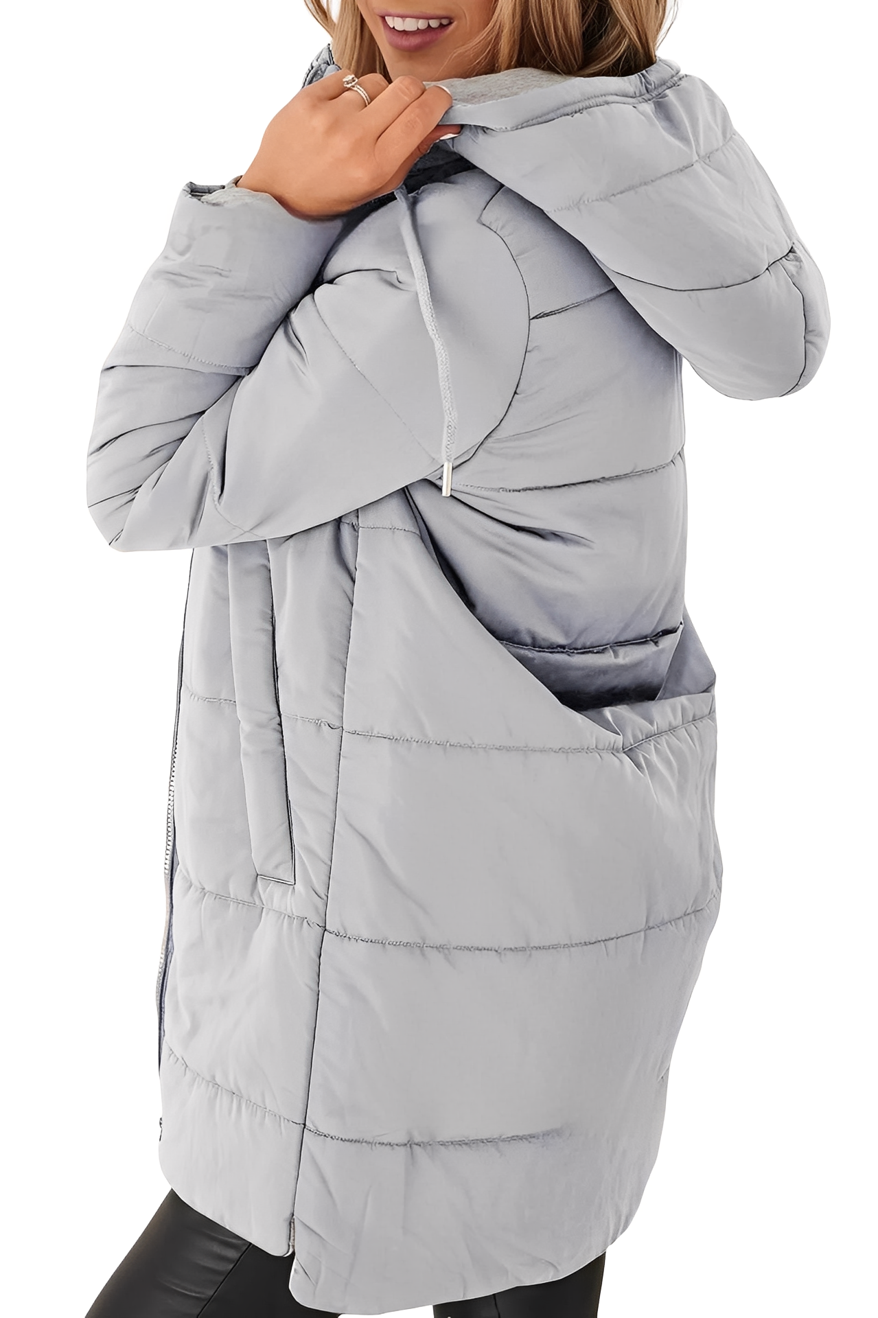 Lesley - Stylowa damska kurtka puchowa z kapturem