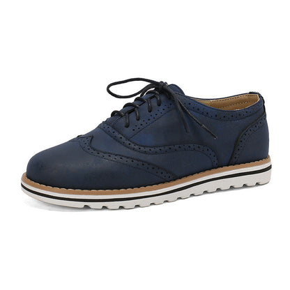 Siena - Luźne sznurowane buty dla kobiet